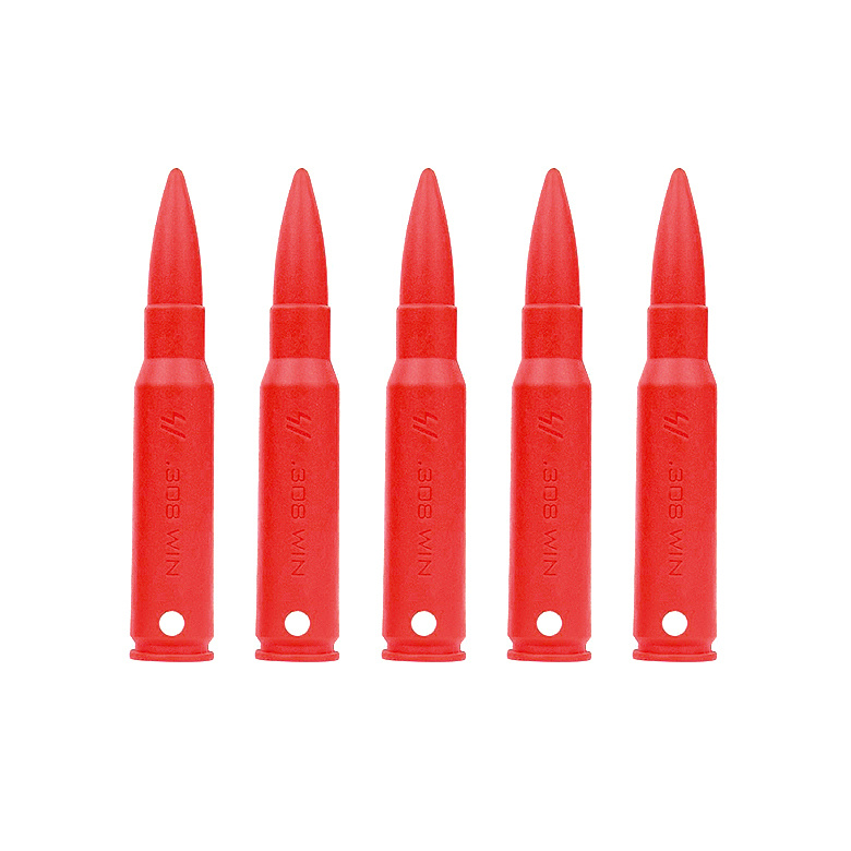 스트라이크 인더스트리(Strike Industries) 스트라이크 인더스트리 .308 더미탄 5개 세트 (레드)