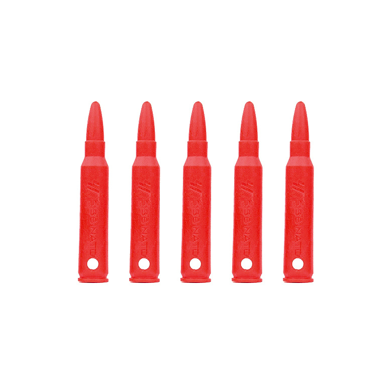 스트라이크 인더스트리(Strike Industries) 스트라이크 인더스트리 5.56X45mm 더미탄 5개 세트 (레드)