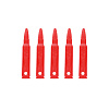 스트라이크 인더스트리 5.56X45mm 더미탄 5개 세트 (레드)