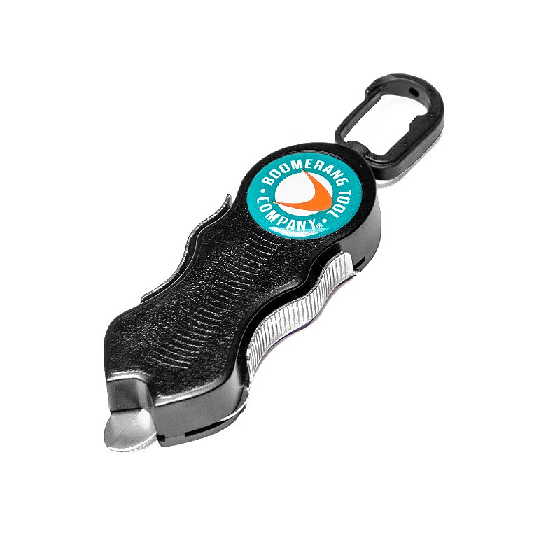 부메랑툴(Boomerang Tool) 부메랑툴 솔트워터 빅 피싱 스닙 낚싯줄용 가위 (블랙)