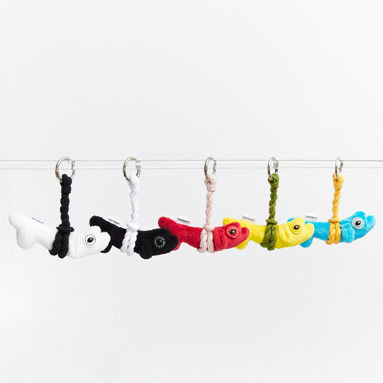 한소품(Hansopum) 한소품 액박이 오방명태 인형 키링