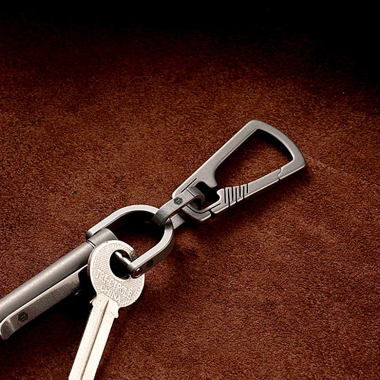 키유니티(KEY UNITY) 키유니티 KM17 티타늄 EDC 카라비너 D링 키체인