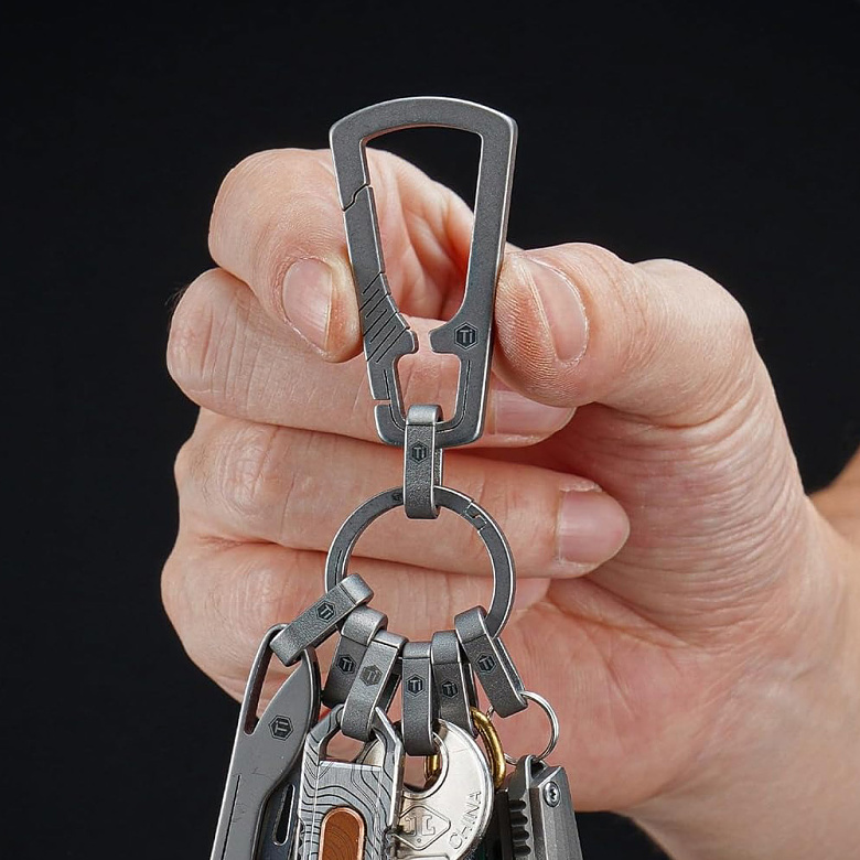 키유니티(KEY UNITY) 키유니티 KM22SW 티타늄 멀티 체인 클립