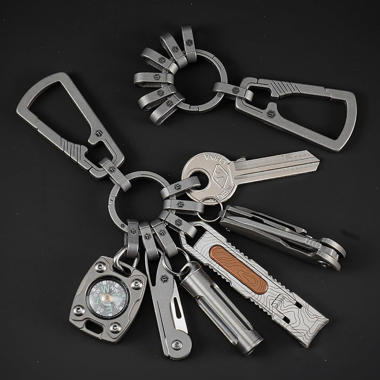 키유니티(KEY UNITY) 키유니티 KM22SW 티타늄 멀티 체인 클립