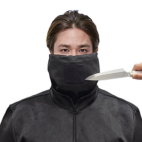 에스비더블유(SBW) 테라컷 TCG-200 얼굴보호대  넥페이스가드 프로 (블랙)