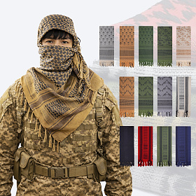 군화와고무신(gunhwawa gomusin) 군화와고무신 쉐마그 위장 스카프 AT004