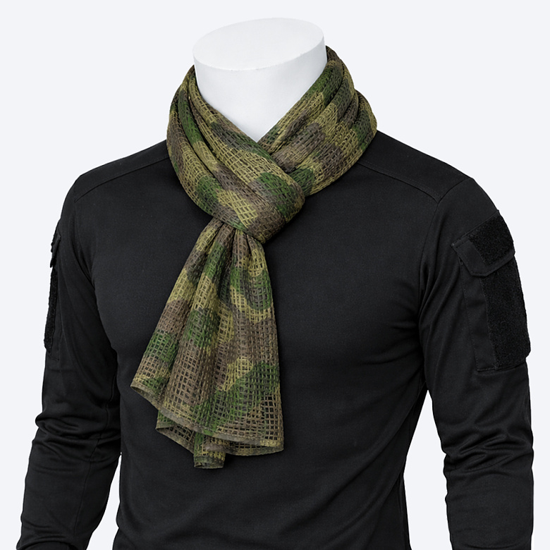군화와고무신(gunhwawa gomusin) 군화와고무신 브리드 네트 위장 스카프 AT003