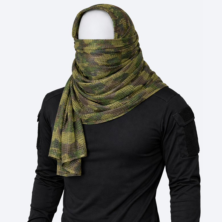 군화와고무신(gunhwawa gomusin) 군화와고무신 브리드 네트 위장 스카프 AT003