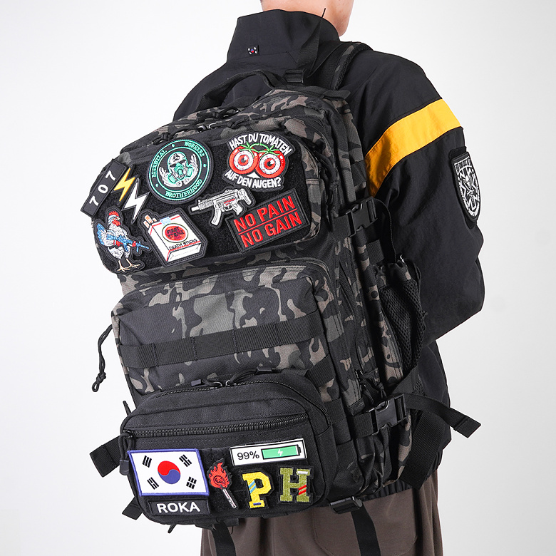 군화와고무신(gunhwawa gomusin) 군화와고무신 대문자 알파벳 이니셜 자수 패치 DE015 (3P SET)