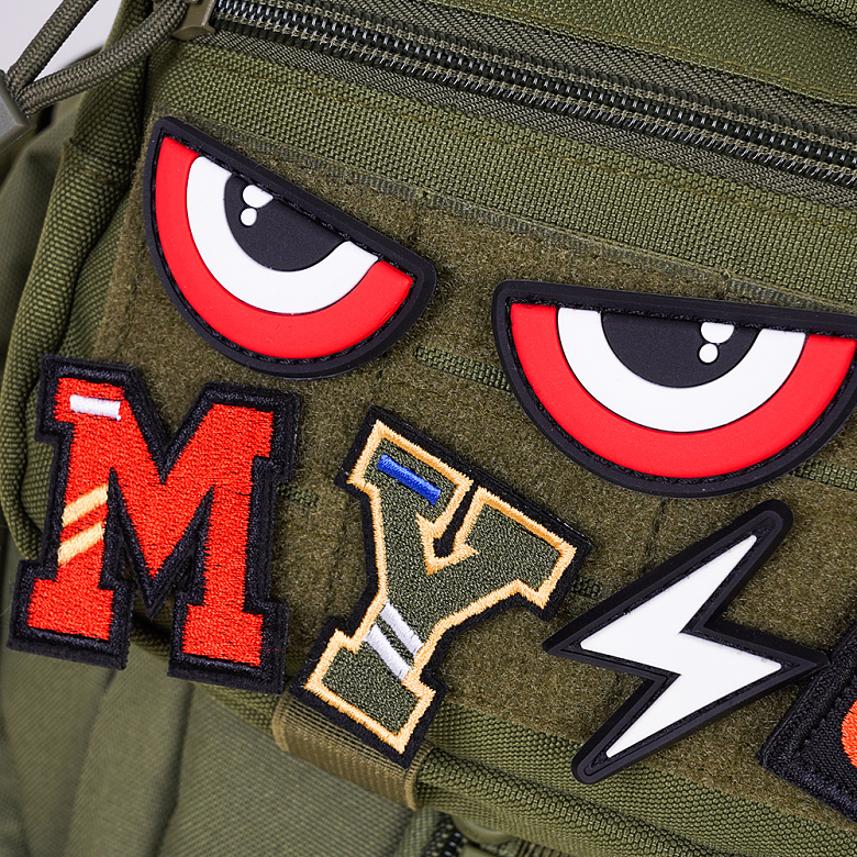 군화와고무신(gunhwawa gomusin) 군화와고무신 대문자 알파벳 이니셜 자수 패치 DE015 (3P SET)