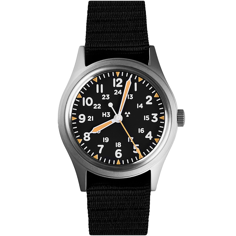 MWC시계(MWC) MWC MIL-W-46375B 데저트 카키 - 실버X블랙