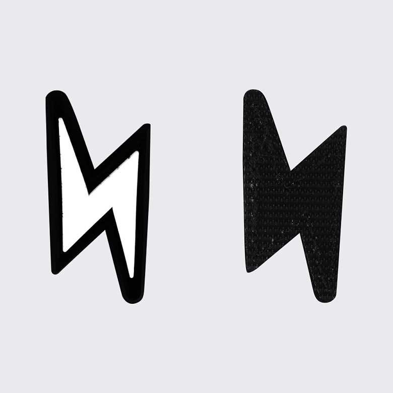 군화와고무신(gunhwawa gomusin) 군화와고무신 PVC 미니 번개 패치 DE014