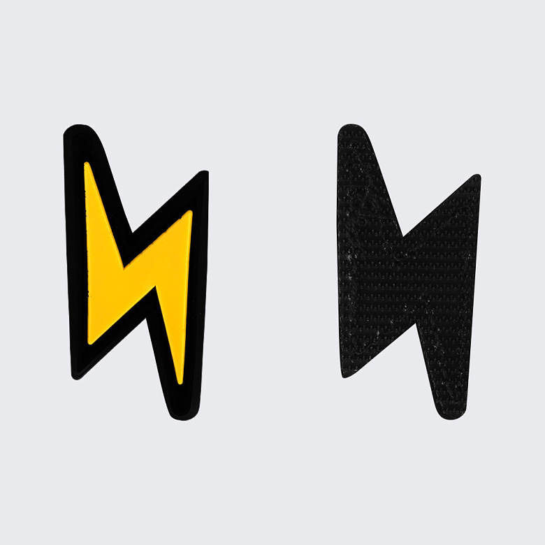 군화와고무신(gunhwawa gomusin) 군화와고무신 PVC 미니 번개 패치 DE014