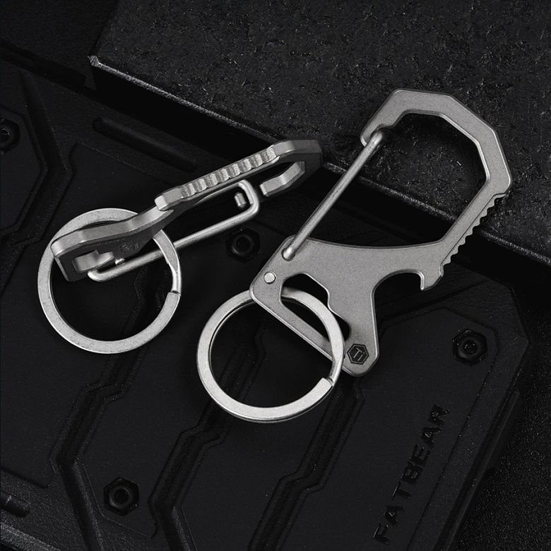 키유니티(KEY UNITY) 키유니티 KM05 티타늄 멀티툴 카라비너 키체인