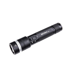 넥스토치(Nextorch) 넥스토치 C61 듀얼빔 플래시라이트 (블랙)