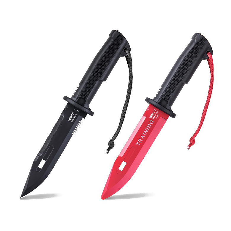 넥스토치(Nextorch) 넥스쿠트 바이퍼 택티컬 서바이벌 나이프 (블랙)