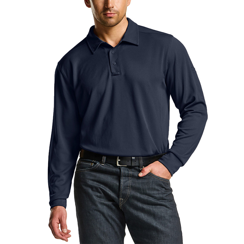 씨큐알(CQR) [1+1]CQR 택티컬 폴로 카라 아웃도어 등산 긴팔 티셔츠