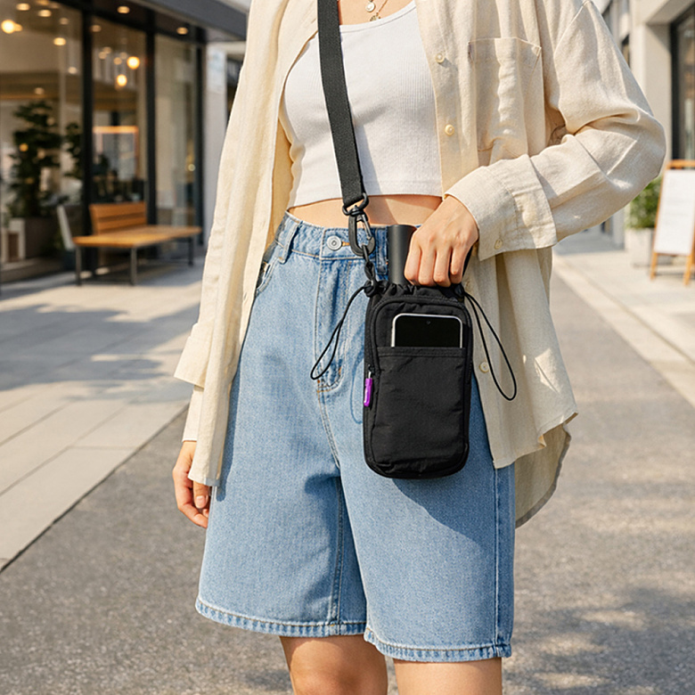 크로반(Krovan) 크로반 양산 크로스백 포켓 파우치