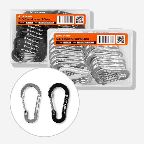 디얼스(The Earth) 디얼스 5.0카라비너 20개