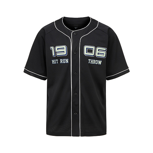 미즈노(MIZUNO) CQR 미즈노 반팔 메쉬 야구 유니폼 32YE415009