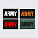 군화와고무신 PVC ARMY 패치 MP004