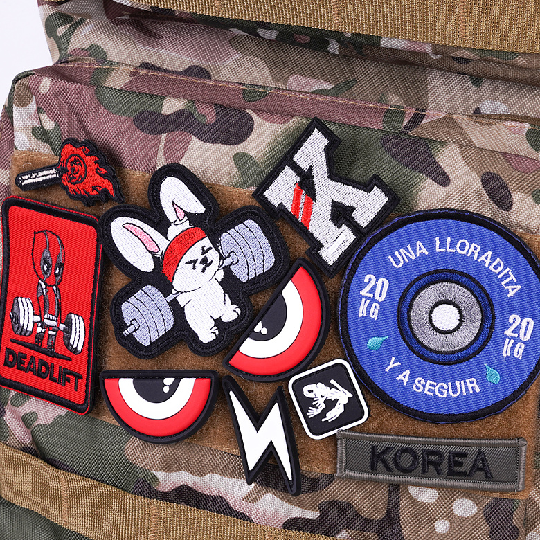 군화와고무신(gunhwawa gomusin) 군화와고무신 밀리터리 아이 PVC 패치