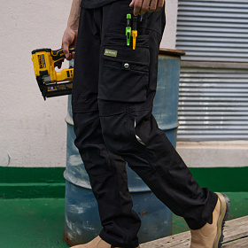 데어바이(THEREBY) 데어바이 S1 립스탑 프로 워크 팬츠 (Black) [재입고 5월 4일 순차 배송]