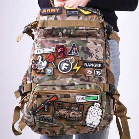 군화와고무신(gunhwawa gomusin) 군화와고무신 [3P] 밀리터리 택티컬 패치 SET