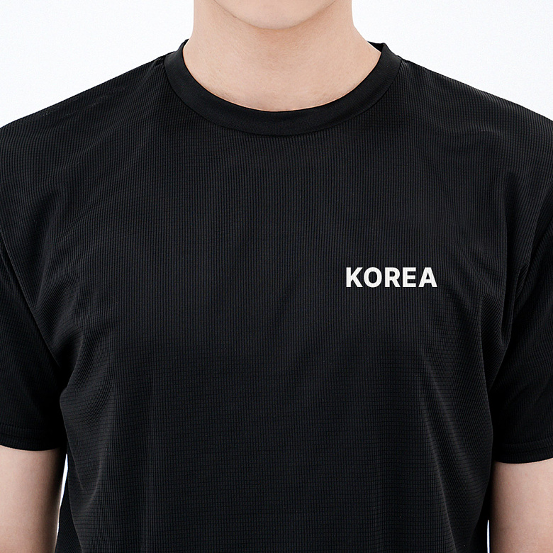 군화와고무신(gunhwawa gomusin) 군화와고무신 KOREA 코리아 쿨링 반팔 티셔츠 RT001