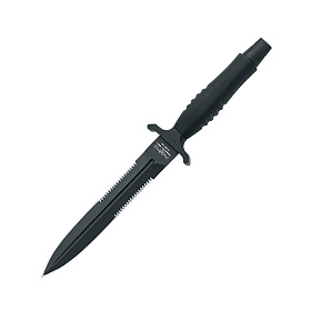 폭스나이프(Fox knife) 폭스나이프 Veleno 대거 (블랙/블랙 알루미늄 핸들)