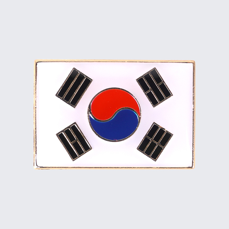 군화와고무신(gunhwawa gomusin) 군화와고무신 군인 정복용 태극기 배지 BG026