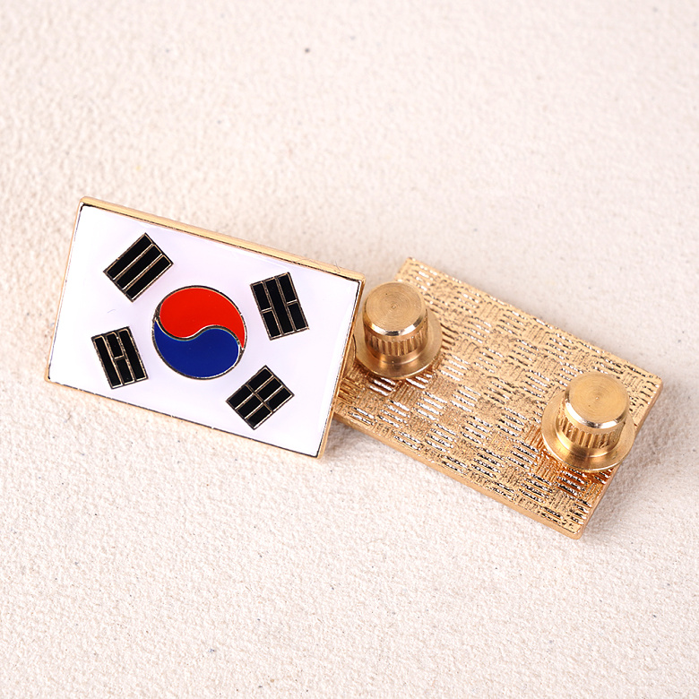 군화와고무신(gunhwawa gomusin) 군화와고무신 군인 정복용 태극기 배지 BG026