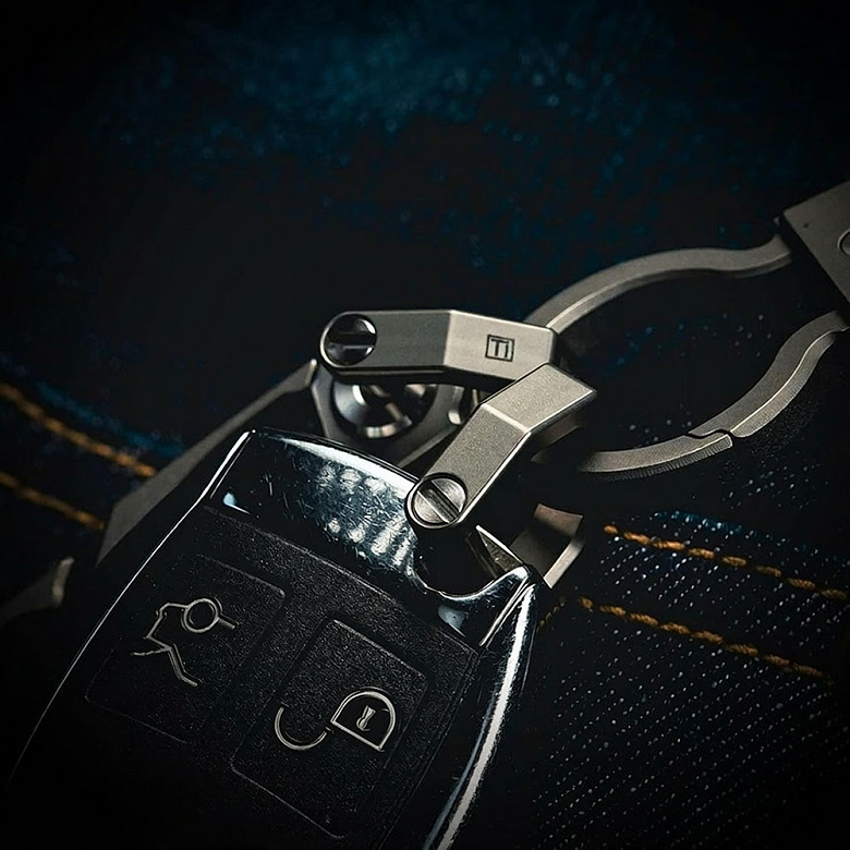 맥아미(MecArmy) 맥아미 티타늄 D링크 CH2 스톤워시