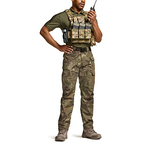 씨큐알(CQR) CQR 레이더 택티컬 아웃도어 밴딩 카모 카고바지 TLP135