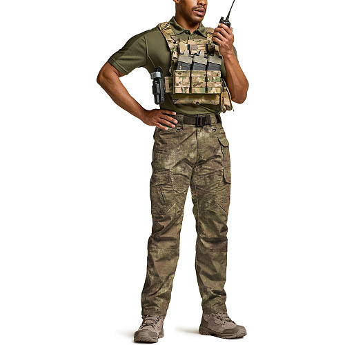 씨큐알(CQR) CQR 레이더 택티컬 아웃도어 밴딩 카모 카고바지 TLP135