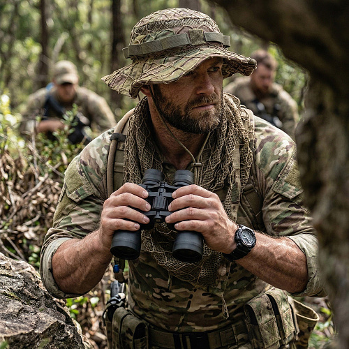 씨큐알(CQR) CQR 레콘 택티컬 카모플라쥬 스크림 부니햇