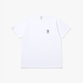 데어바이(THEREBY) 데어바이 B1 시그니처 면 반팔 티셔츠 WHITE