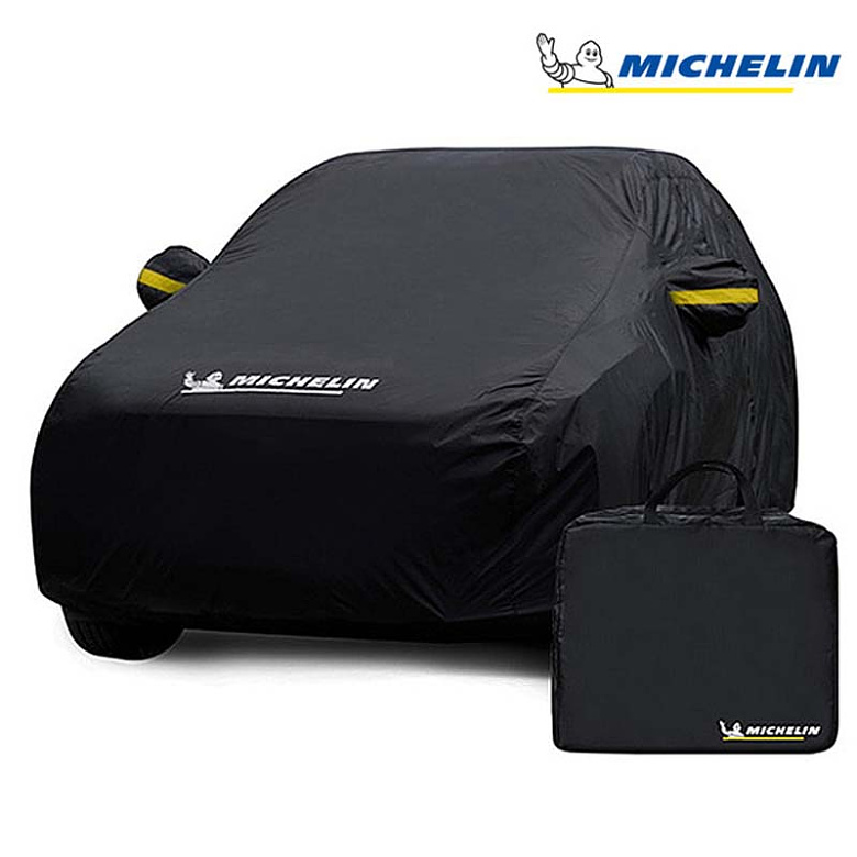 미쉐린(MICHELIN) 미쉐린 블랙 카커버 자동차커버 차량 바디 덮개 승용 SUV 전차종