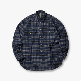 데어바이(THEREBY) 데어바이 유틸리티 체크 워크 셔츠