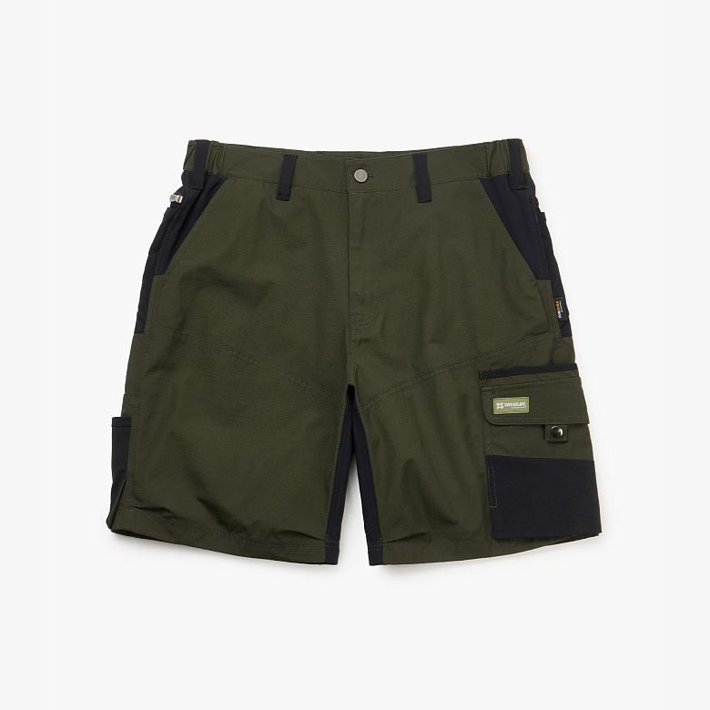 데어바이(THEREBY) 데어바이 S1 립스탑 프로 워크 숏 팬츠 (Khaki)