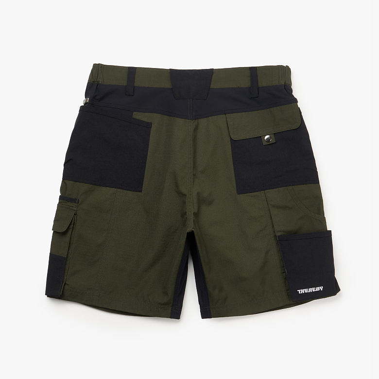 데어바이(THEREBY) 데어바이 S1 립스탑 프로 워크 숏 팬츠 (Khaki)