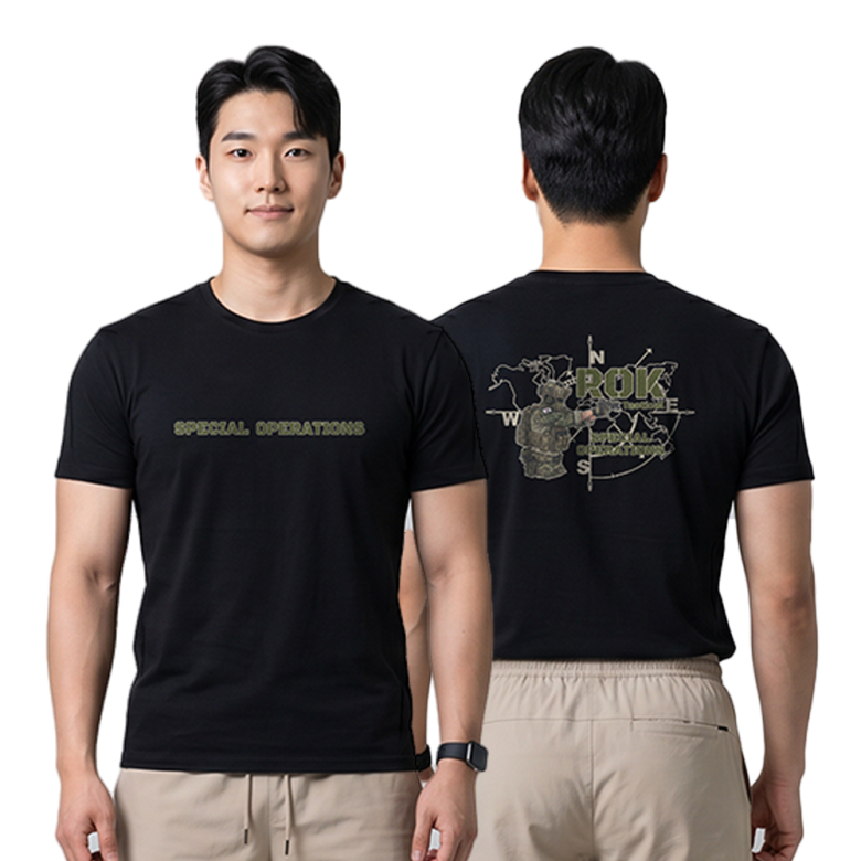 로크택티컬(ROK TACTICAL) (1+1) 로크택티컬 시그니처 특수임무 티셔츠