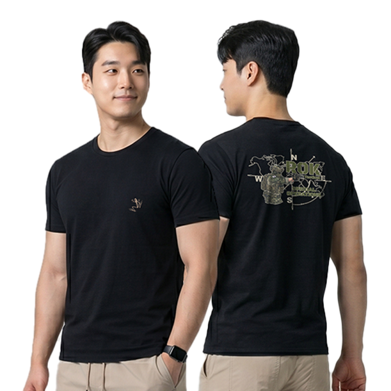 로크택티컬(ROK TACTICAL) (1+1) 로크택티컬 시그니처 특수임무 티셔츠
