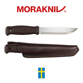 모라 나이프(Morakniv) 모라나이프 가버그 그랜드 스테인레스강 가죽쉬스 브라운