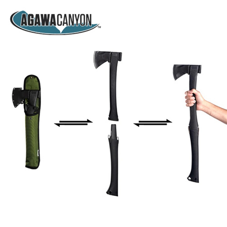 애가와캐년(AGAWACANYON) 애가와캐년 변환형 도끼 (캠프 손도끼/포레스트 도끼)