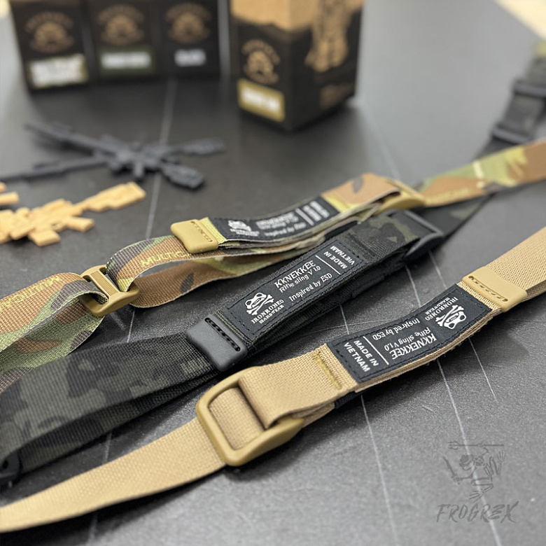 기타브랜드(ETC) 끄네끼 라이플 슬링 V1.0 (끄네끼 소총 멜빵) + 타올증정 (선착순 100명)