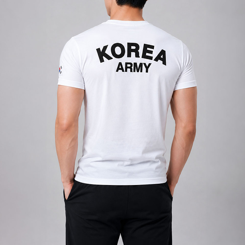 밀리브로(Milibro) 머슬핏 로카 티셔츠 RT004
