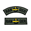 쿠닌 육군 신형 RANGER 패치 와펜 라운드 사각