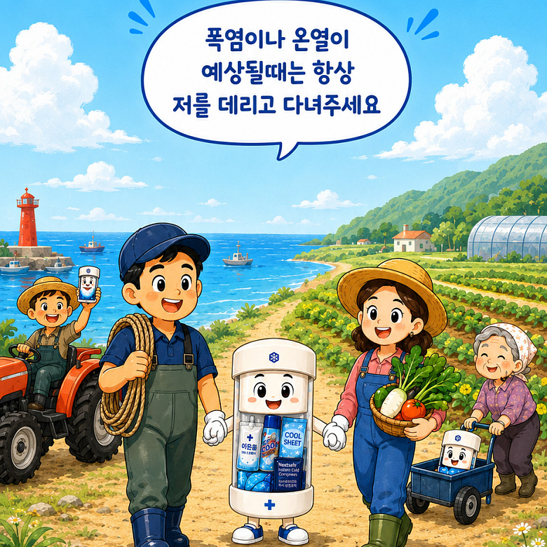 넥스트세이프(NEXTSAFE) 넥스트세이프 쿨코리아 폭염쿨링키트 플러스팩