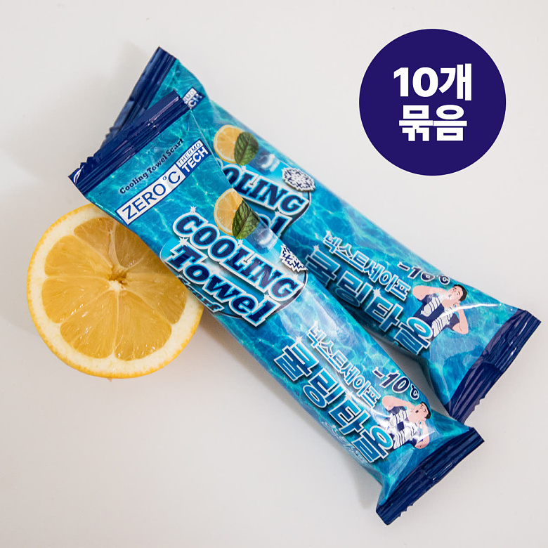 넥스트세이프(NEXTSAFE) 쿨링타올스카프 10매입 쿨타올 쿨링타올스카프 쿨스카프